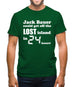 Jack Bauer could get off the Lost island in 24 hours! Mens T-Shirt