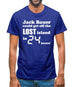 Jack Bauer could get off the Lost island in 24 hours! Mens T-Shirt