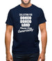 Collecting for Bongo Bongo Land Please Give Generously Mens T-Shirt