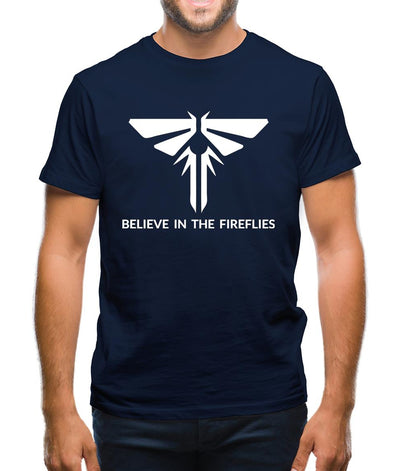 Believe In The Fireflies Mens T-Shirt