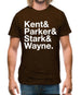 Kent Parker Stark Wayne Mens T-Shirt