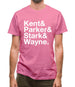 Kent Parker Stark Wayne Mens T-Shirt