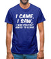 I Came I Saw I Was Politely Asked To Leave Mens T-Shirt