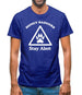 Honey Badgers - Stay Alert! Mens T-Shirt