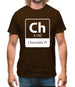 Chocolate Pi Mens T-Shirt
