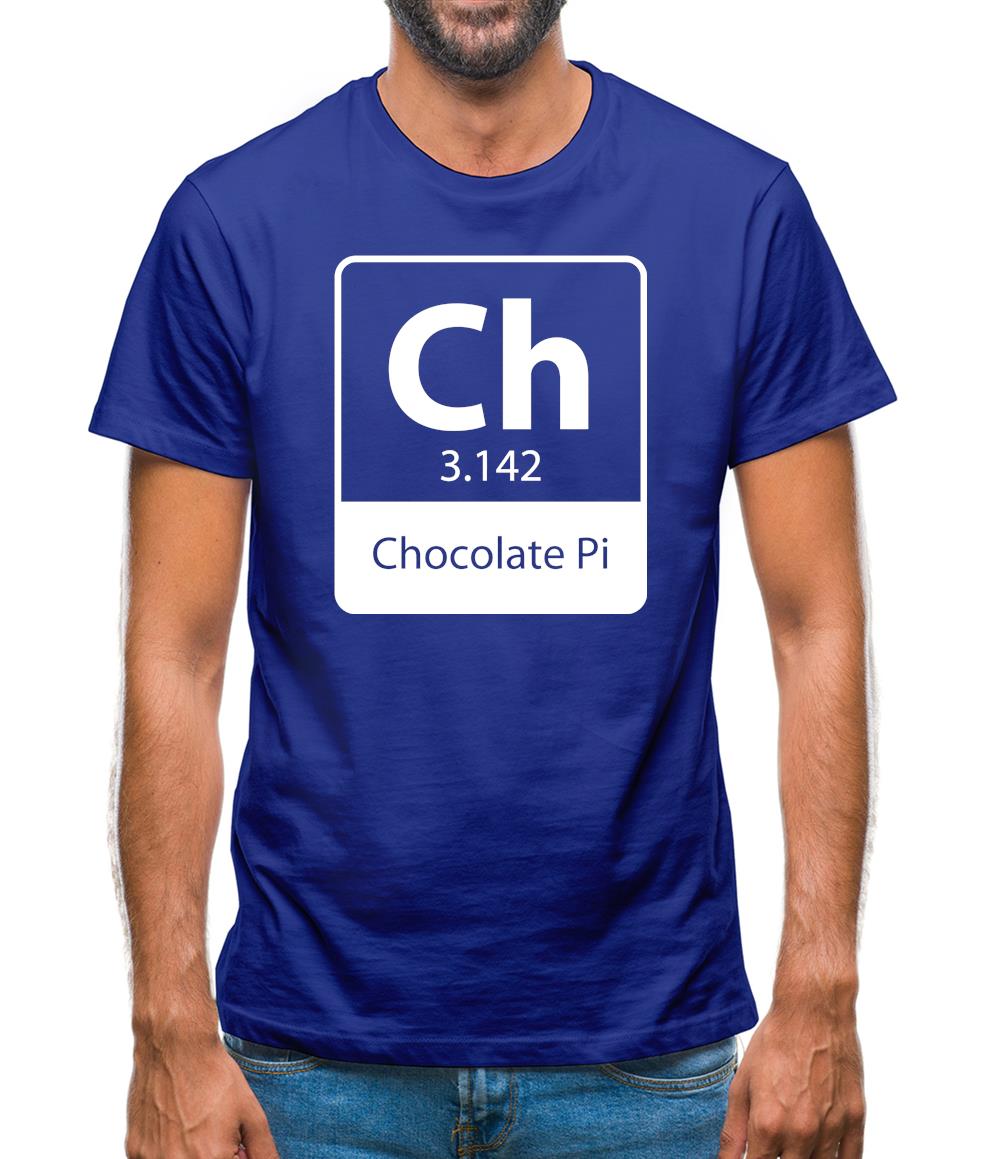 Chocolate Pi Mens T-Shirt