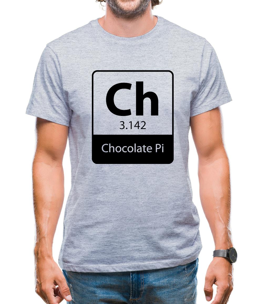 Chocolate Pi Mens T-Shirt