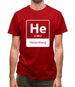 Heisenberg Element Mens T-Shirt