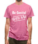 Be genital with me Mens T-Shirt