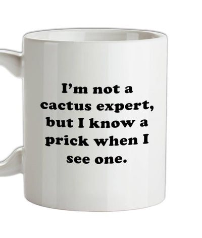Cactus Expert Ceramic Mug