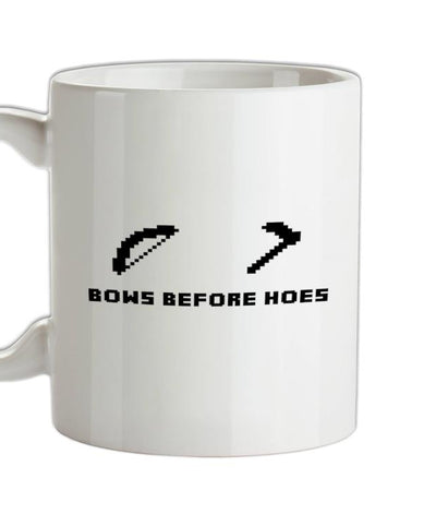 Bows Before Hoes Ceramic Mug