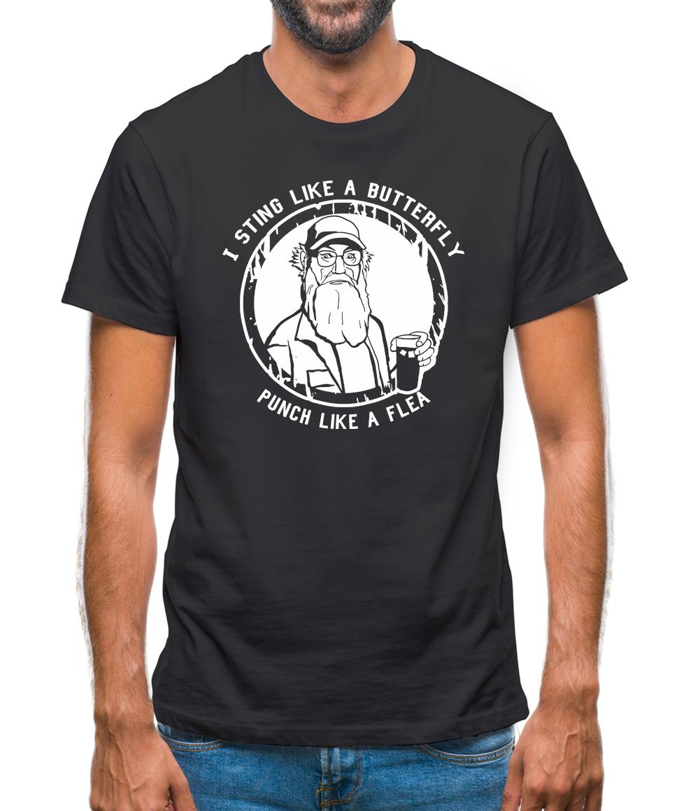 Si - I Sting Like A Butterfly, Punch Like A Flea Mens T-Shirt