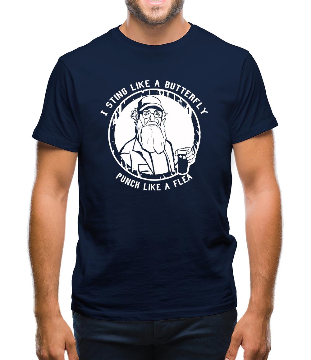 Si - I Sting Like A Butterfly, Punch Like A Flea Mens T-Shirt