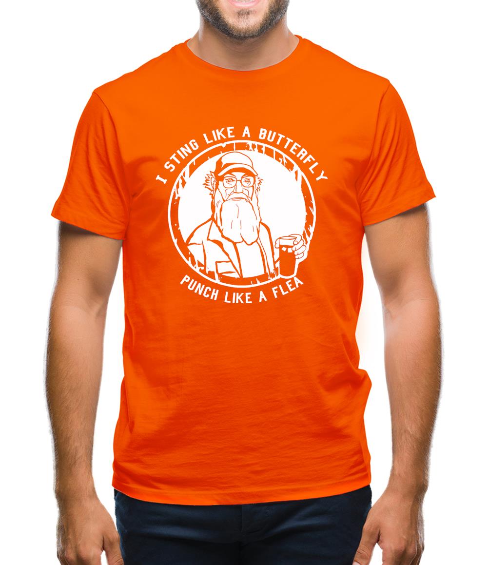 Si - I Sting Like A Butterfly, Punch Like A Flea Mens T-Shirt