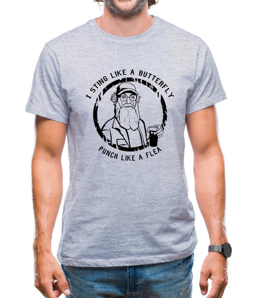 Si - I Sting Like A Butterfly, Punch Like A Flea Mens T-Shirt