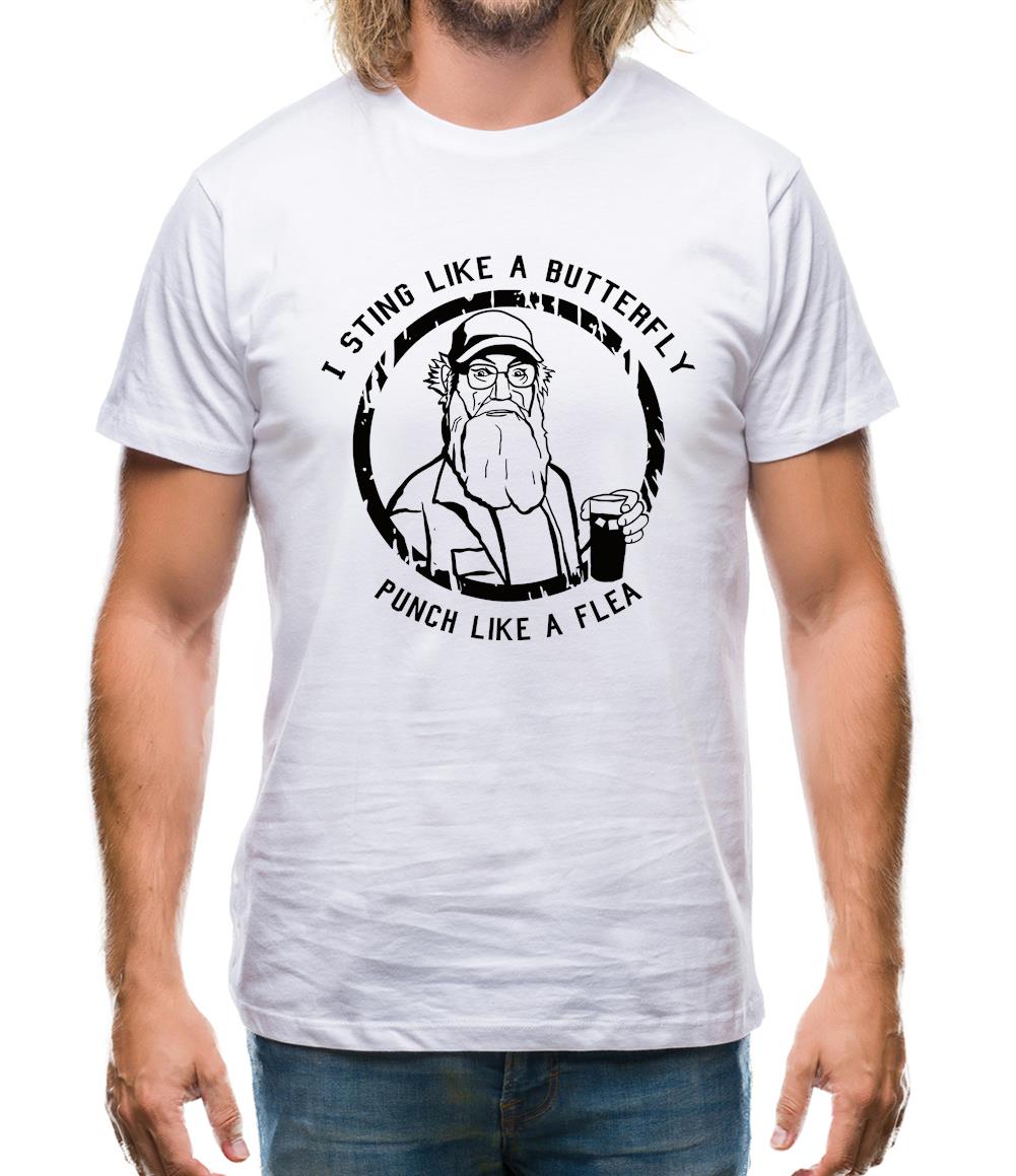 Si - I Sting Like A Butterfly, Punch Like A Flea Mens T-Shirt
