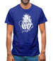 Hand Heart Burst Top Mens T-Shirt