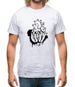 Hand Heart Burst Top Mens T-Shirt