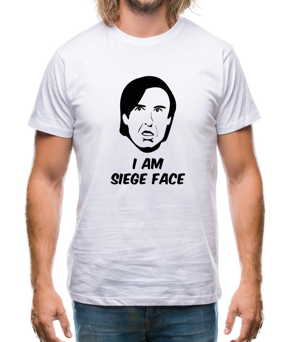 I Am Siege Face Mens T-Shirt