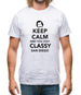 Keep Calm And You Stay Classy San Diego Mens T-Shirt