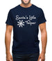 Santa's Little Yelper! Mens T-Shirt