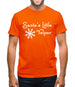 Santa's Little Yelper! Mens T-Shirt