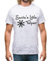 Santa's Little Yelper! Mens T-Shirt