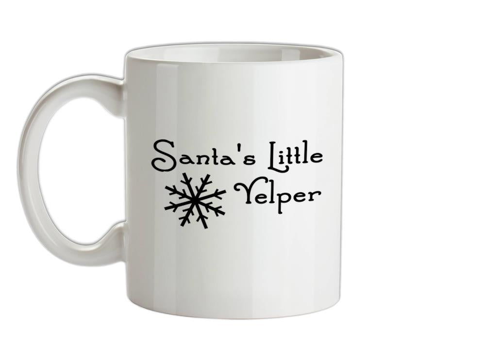 Santa's Little Yelper! Ceramic Mug