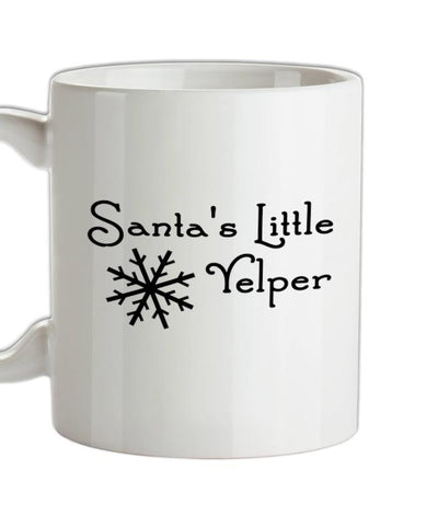 Santa's Little Yelper! Ceramic Mug