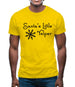 Santa's Little Yelper! Mens T-Shirt