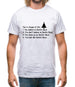 The 4 stages of Life - Santa Mens T-Shirt