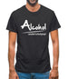 Alcohol - consider it a food group Mens T-Shirt