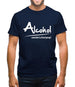 Alcohol - consider it a food group Mens T-Shirt