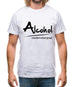 Alcohol - consider it a food group Mens T-Shirt