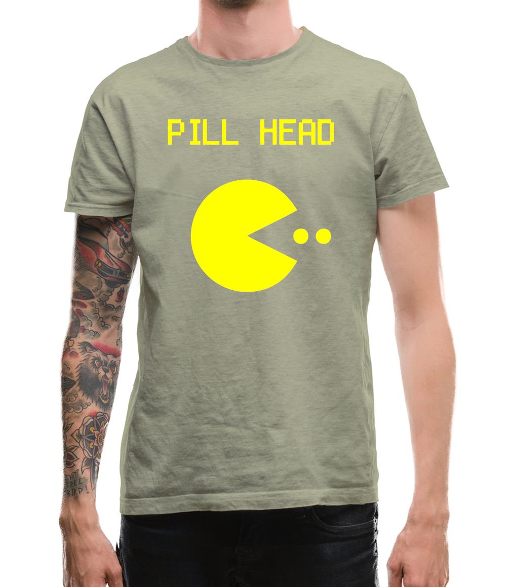 Pill Head Mens T-Shirt