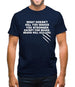 What Doesn't Kill You Makes You Stronger. Except For Bears. Bears Will Kill You. Mens T-Shirt