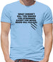 What Doesn't Kill You Makes You Stronger. Except For Bears. Bears Will Kill You. Mens T-Shirt