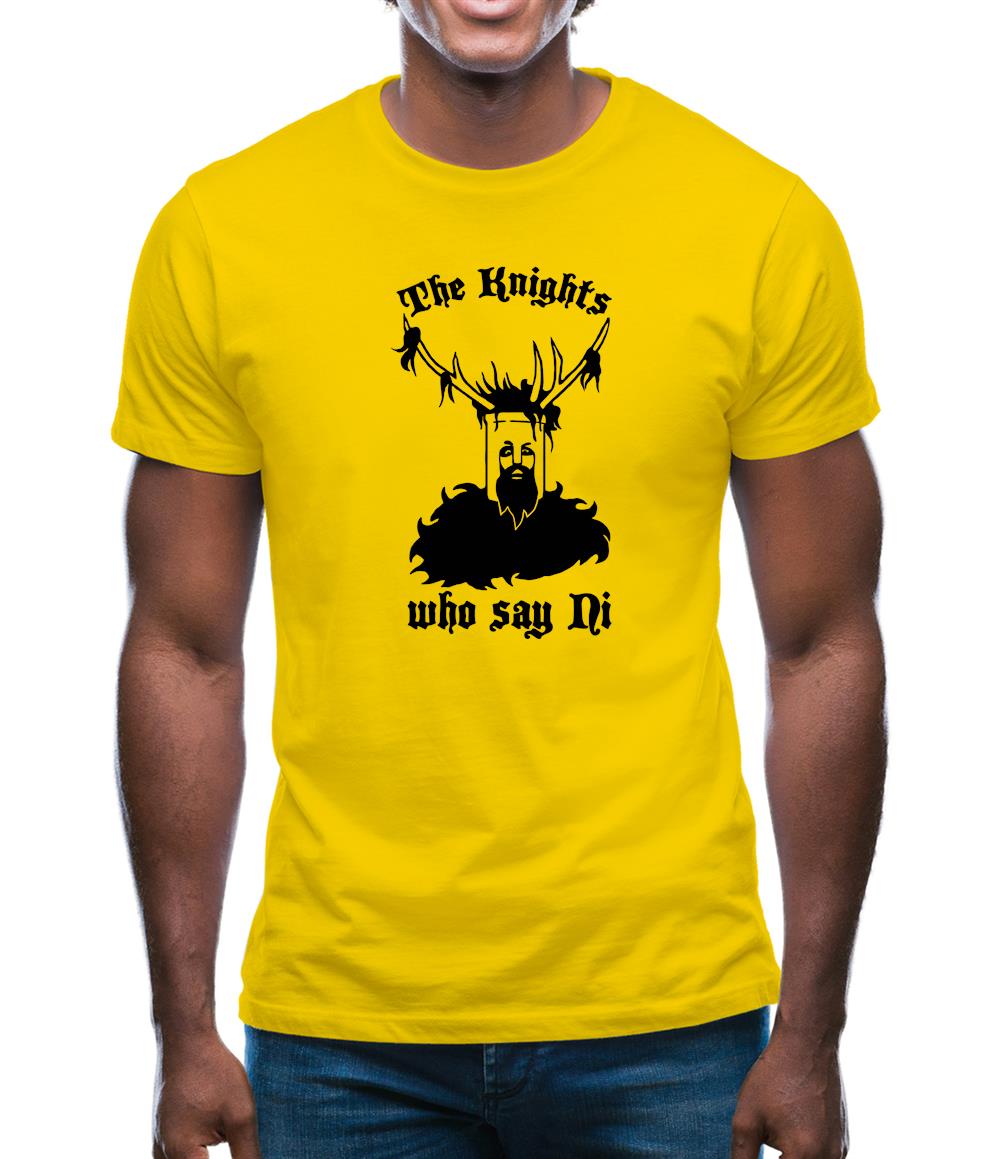 The Knights Who Say Ni Mens T-Shirt
