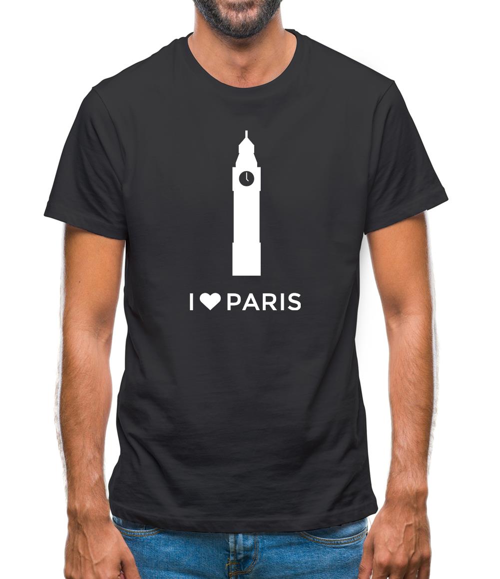 I Love Paris Mens T-Shirt