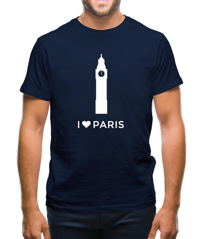 I Love Paris Mens T-Shirt