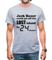 Jack Bauer could get off the Lost island in 24 hours! Mens T-Shirt