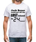 Jack Bauer could get off the Lost island in 24 hours! Mens T-Shirt