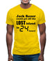 Jack Bauer could get off the Lost island in 24 hours! Mens T-Shirt