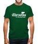 Being a vegetarian - it's a big missed steak! Mens T-Shirt