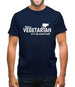 Being a vegetarian - it's a big missed steak! Mens T-Shirt