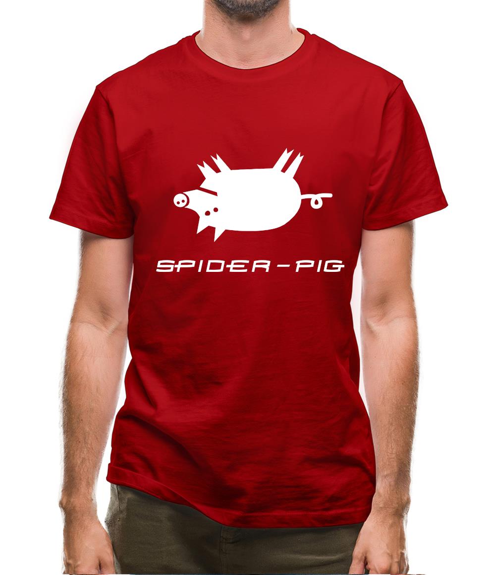 Spider-Pig Mens T-Shirt