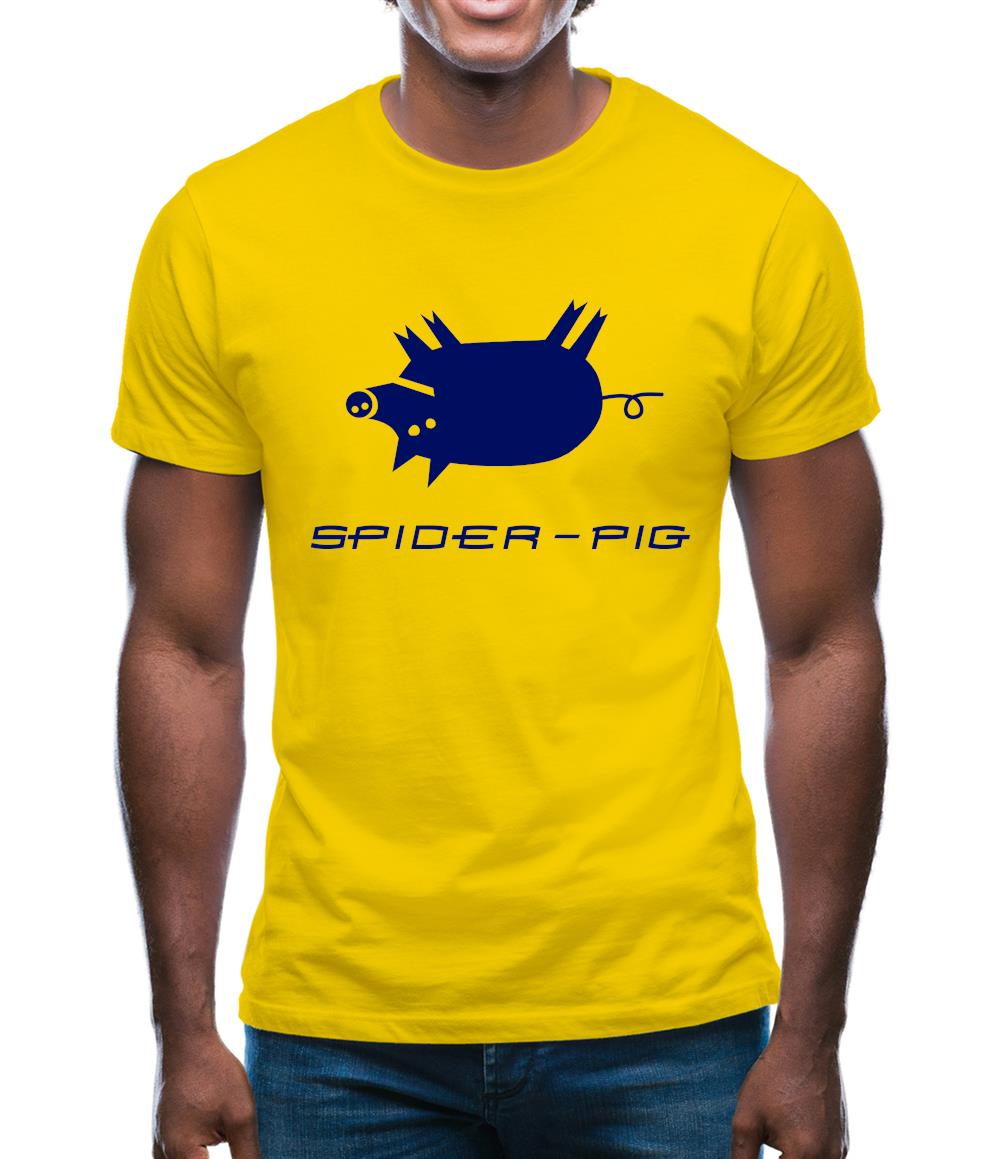 Spider-Pig Mens T-Shirt