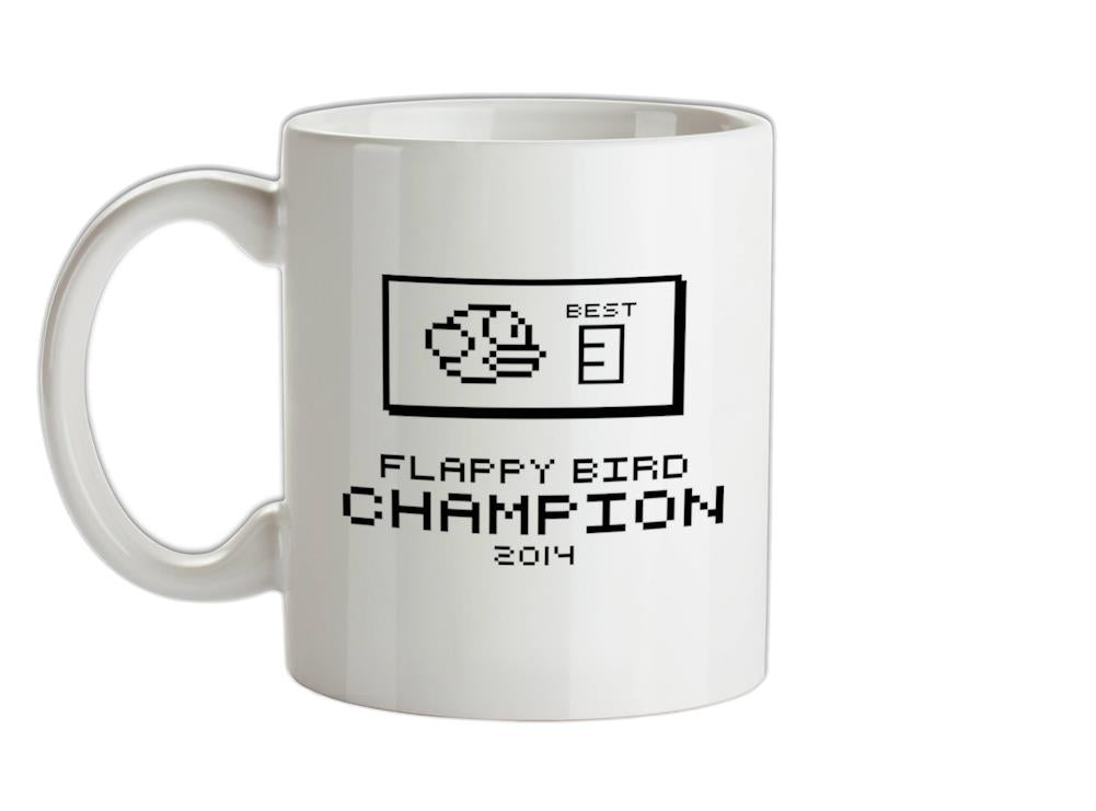 Flappy Bird Champion Ceramic Mug