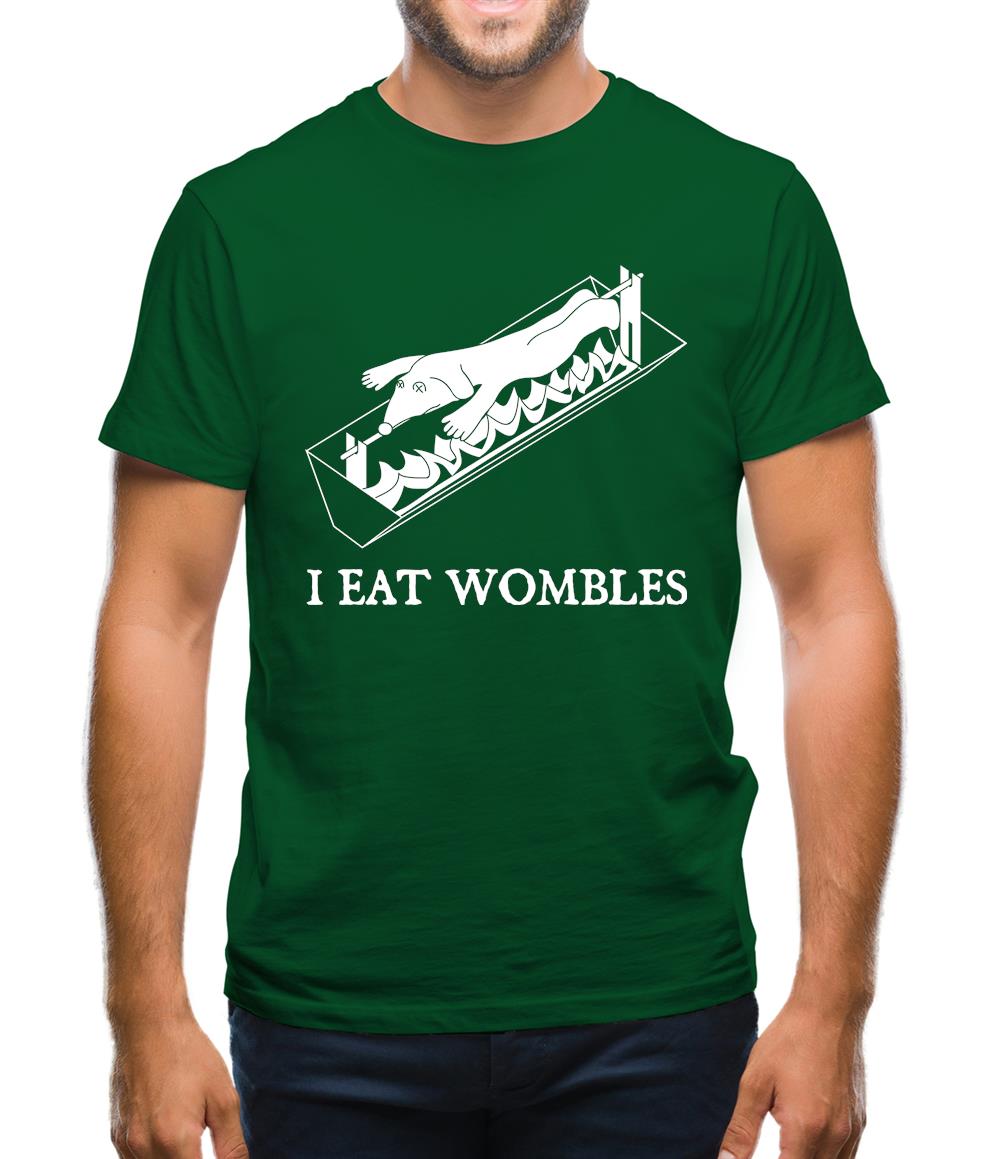 I eat wombles Mens T-Shirt