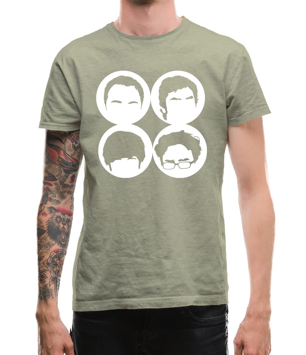 Big Bang Theory Silhouettes Mens T-Shirt